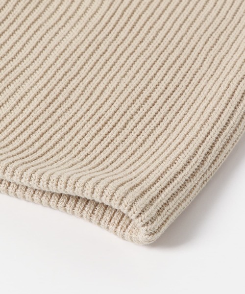 KBF（ケイビーエフ）の「ニットビーニー（ニットキャップ/ビーニー・レディース・ベージュ/ネイビー・ONE）」の17枚目の写真