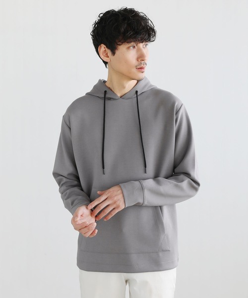 LIL VENDARS(リルヴェンダース)の「ヘビーウェイトダンボールポンチプルパーカー(パーカー・メンズ・グレー/ブラック/ホワイト/ブラウン/ワイン/チャコール/ベージュ/ネイビー・M/L/S/XL)」の3枚目の写真