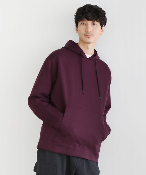 LIL VENDARS(リルヴェンダース)の「ヘビーウェイトダンボールポンチプルパーカー(パーカー・メンズ・グレー/ブラック/ホワイト/ブラウン/ワイン/チャコール/ベージュ/ネイビー・M/L/S/XL)」の8枚目の写真