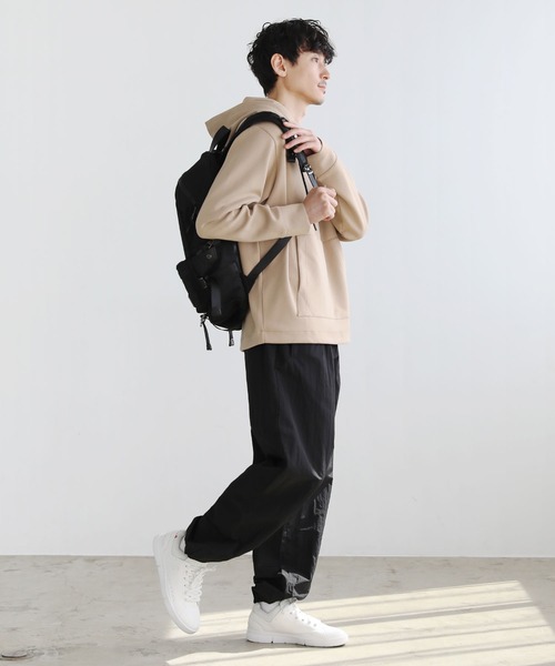 LIL VENDARS(リルヴェンダース)の「ヘビーウェイトダンボールポンチプルパーカー(パーカー・メンズ・グレー/ブラック/ホワイト/ブラウン/ワイン/チャコール/ベージュ/ネイビー・M/L/S/XL)」の19枚目の写真