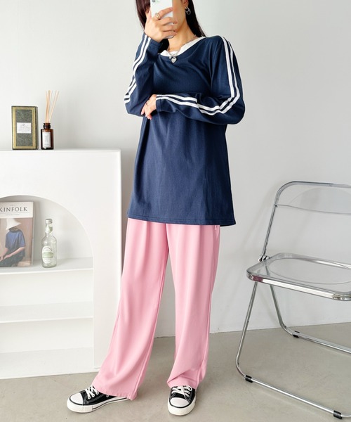 【未使用】STANDARD CALIFORNIA リンガーロンT SD US Cotton Script Logo Ringer Long Sleeve T : STANDARD