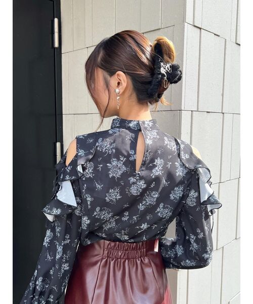 EATME(イートミー)の「EMロゴフェイクファークリップ(バレッタ/ヘアクリップ・レディース・ブラック・FREE)」の10枚目の写真