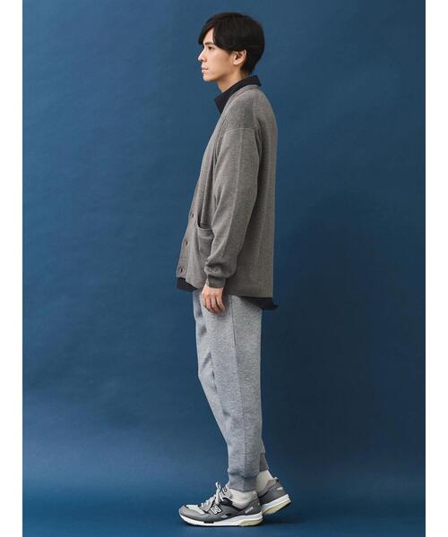 CRAFT STANDARD BOUTIQUE(クラフトスタンダードブティック)の「ブレンデッドヤーンVネックカーディガン(カーディガン/ボレロ・メンズ・ダークネイビー/ブラック/グレイッシュベージュ・L/M/XL)」の17枚目の写真
