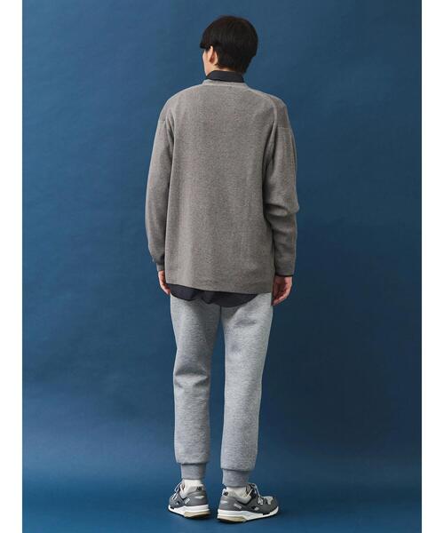 CRAFT STANDARD BOUTIQUE(クラフトスタンダードブティック)の「ブレンデッドヤーンVネックカーディガン(カーディガン/ボレロ・メンズ・ダークネイビー/ブラック/グレイッシュベージュ・L/M/XL)」の18枚目の写真