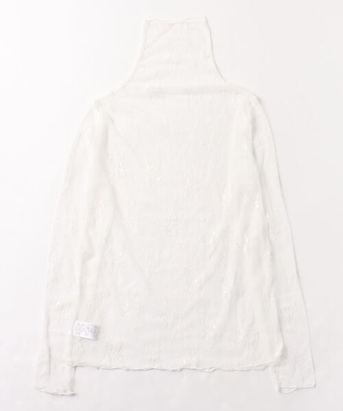 ODORATA（オドラタ）の「シアートップス（Tシャツ/カットソー・レディース・ブラック/ホワイト・FREE）」の13枚目の写真