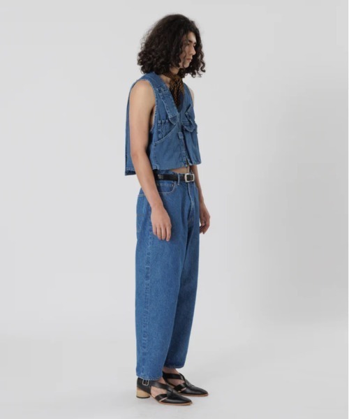 SASQUATCHfabrix.（サスクワァッチファブリックス）の「“KATHARINE HAMNETT” DENIM VEST（ベスト・メンズ・インディゴブルー・L）」の7枚目の写真