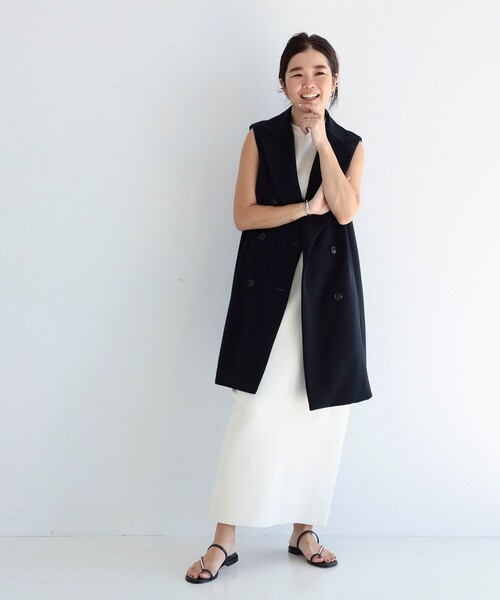 EFFE BEAMS × ROOM NO.8 / 別注 ダブルクロス ジレ