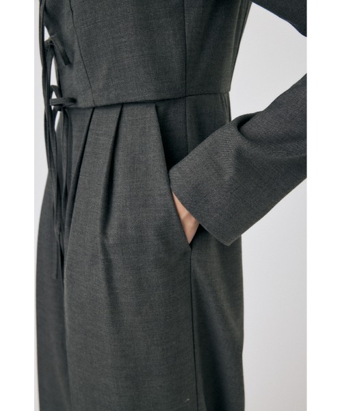 MOUSSY（マウジー）の「LAYERED オールインワン（つなぎ/オールインワン・レディース・杢グレー/ブラック・1/2）」の13枚目の写真