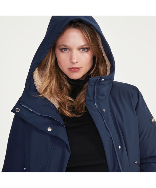 【セール】透湿防水 DUPONT SORONA中綿 インサレーションフーデッドジャケット / パファージャケット（ダウンジャケット/コート）｜AIGLE（エーグル）