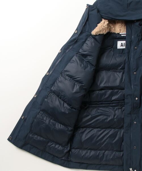 【セール】透湿防水 DUPONT SORONA中綿 インサレーションフーデッドジャケット / パファージャケット（ダウンジャケット/コート）｜AIGLE（エーグル）