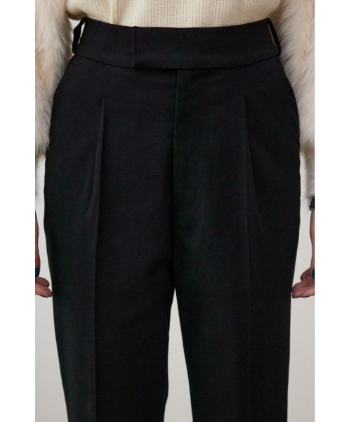 AZUL by moussy(アズールバイマウジー)の「B-HEATヴィーナステーパードパンツ(スラックス・レディース・カーキ/ブラック/ブルー/イエロー系その他/グレー・LARGE/SMALL/MEDIUM)」の12枚目の写真