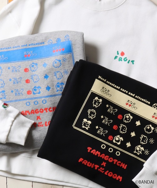 セール】たまごっち×FRUIT OF THE LOOM おなかいっぱい