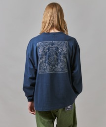 TES CALM BANDANA EMB LONG SLEEVE T-SHIRT / ロンT