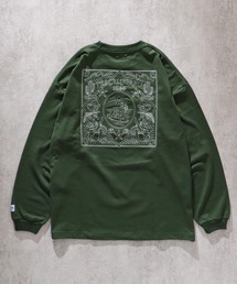 TES CALM BANDANA EMB LONG SLEEVE T-SHIRT / ロンT