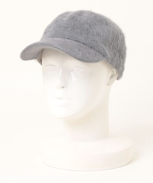 Fun & Daily（ファンアンドデイリー）の「F&D : ファーベースボールキャップ（キャップ・レディース・ブラック/グレー/ホワイト・FREE）」の3枚目の写真