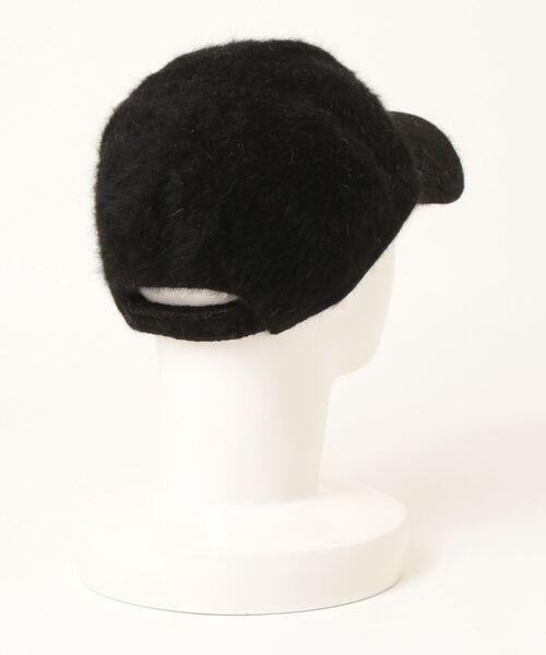 Fun & Daily（ファンアンドデイリー）の「F&D : ファーベースボールキャップ（キャップ・レディース・ブラック/グレー/ホワイト・FREE）」の4枚目の写真