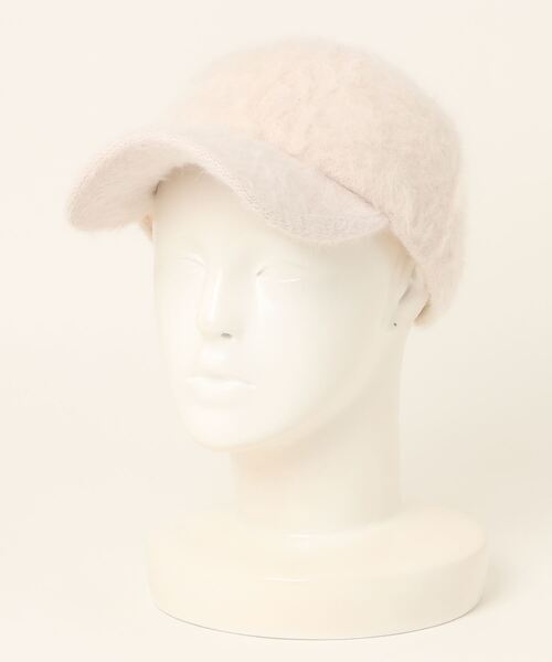 Fun & Daily（ファンアンドデイリー）の「F&D : ファーベースボールキャップ（キャップ・レディース・ブラック/グレー/ホワイト・FREE）」の8枚目の写真