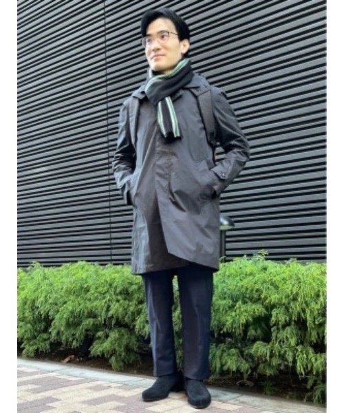 Perfect Suit FActory（パーフェクトスーツファクトリー）の「ラッセルマフラー　V.FRAAS　マルチストライプ　ブラック/グレー/ブラウン（マフラー・メンズ・ブラック/ブラウン/グレー・FREE）」の15枚目の写真