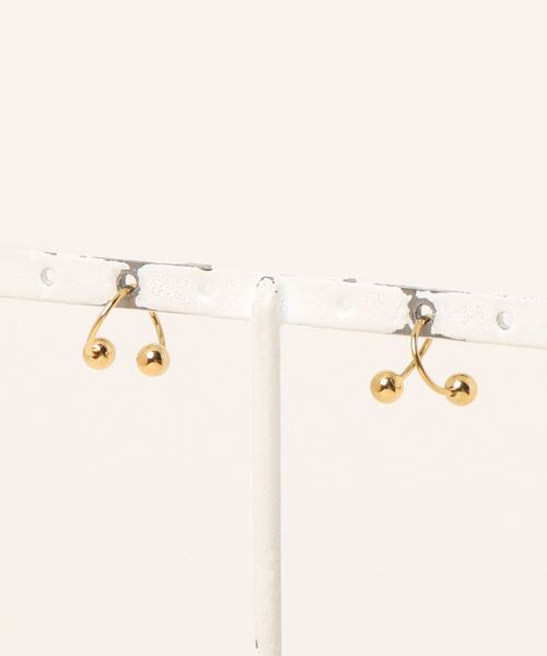 セール】スパイラルドットピアス/ペア(RO)（ピアス（両耳用））｜almo