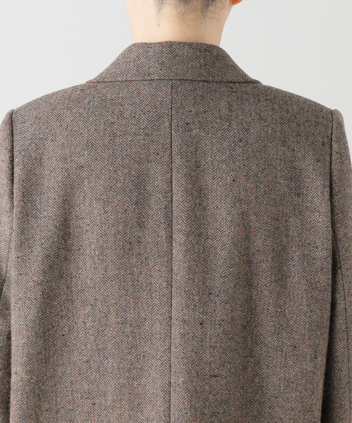 セール】シェットランドツイードオーバージャケット（テーラード
