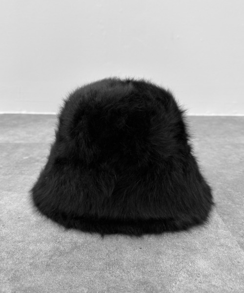 LVEU.(ラブユ.)の「【LVEU.】モヘアバケットハット / 帽子 ハット バケハ モヘア 起毛 ブラック(ハット・レディース・ブラック・FREE)」の12枚目の写真