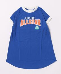 CONVERSE（コンバース）の「CONVERSE/コンバース　発泡プリント半袖ワンピース（ワンピース）」