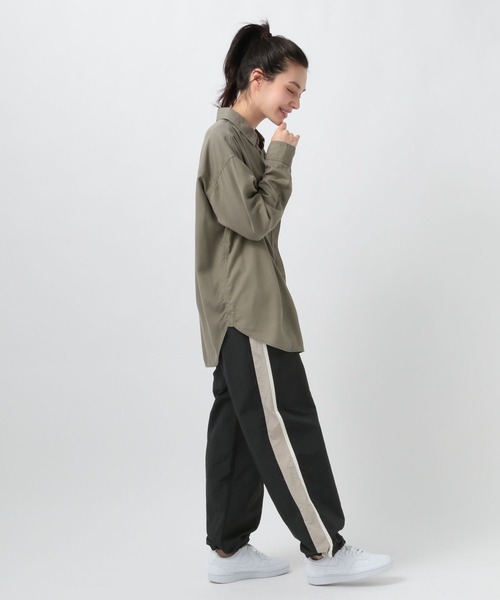 BAYFLOW（ベイフロー）の「ハイショクラインパンツ（その他パンツ・レディース・ブラック/ベージュ/グリーン・SMALL/MEDIUM）」の12枚目の写真