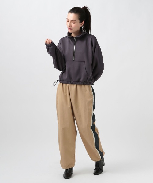 BAYFLOW（ベイフロー）の「ハイショクラインパンツ（その他パンツ・レディース・ブラック/ベージュ/グリーン・SMALL/MEDIUM）」の6枚目の写真