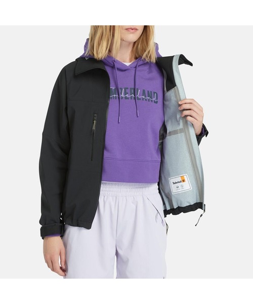 Timberland（ティンバーランド）の「レディース キャップス リッジ モビ フレックス テック 3 レイヤー ウォータープルーフ ジャケット（防水）（その他アウター・レディース・グリーン/ブラック・X-LARGE/SMALL/MEDIUM/LARGE）」の4枚目の写真