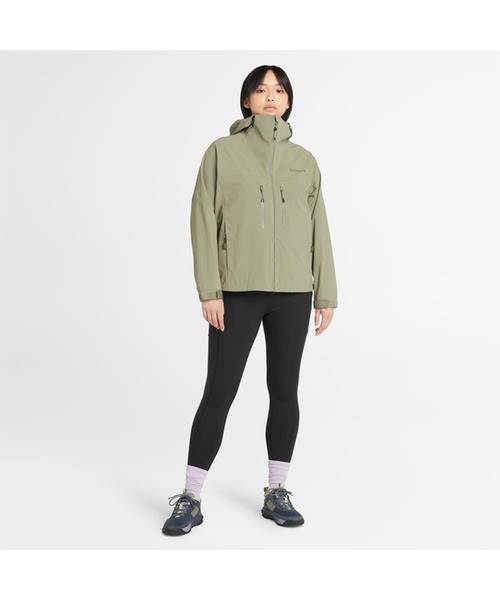 Timberland（ティンバーランド）の「レディース キャップス リッジ モビ フレックス テック 3 レイヤー ウォータープルーフ ジャケット（防水）（その他アウター・レディース・グリーン/ブラック・X-LARGE/SMALL/MEDIUM/LARGE）」の8枚目の写真