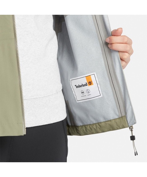Timberland（ティンバーランド）の「レディース キャップス リッジ モビ フレックス テック 3 レイヤー ウォータープルーフ ジャケット（防水）（その他アウター・レディース・グリーン/ブラック・X-LARGE/SMALL/MEDIUM/LARGE）」の10枚目の写真