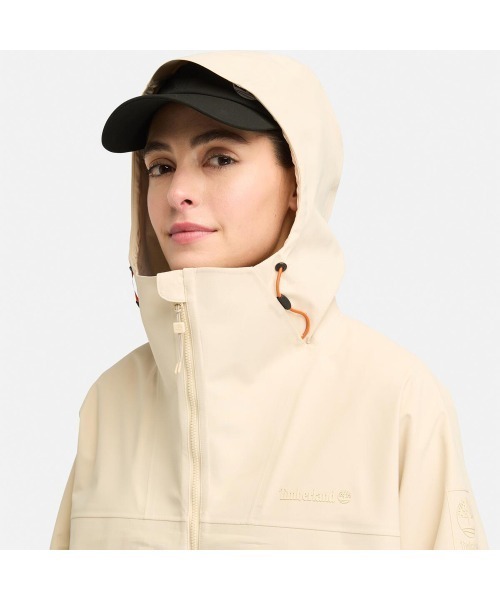 Timberland（ティンバーランド）の「レディース キャップス リッジ モビ フレックス テック 3 レイヤー ウォータープルーフ ジャケット（防水）（その他アウター・レディース・グリーン/ブラック・X-LARGE/SMALL/MEDIUM/LARGE）」の15枚目の写真