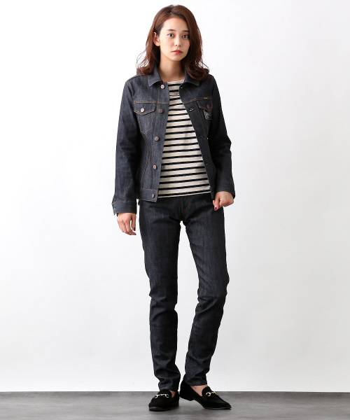 MYSELF ABAHOUSE（マイセルフアバハウス）の「ﾊﾟﾈﾙﾎﾞｰﾀﾞｰｶｯﾄｿｰ（Tシャツ/カットソー・レディース・レッド/キャメル/オフホワイト・MEDIUM/SMALL）」の19枚目の写真