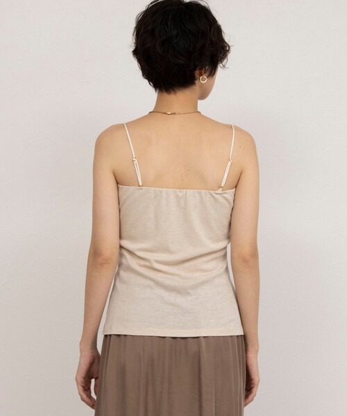 NOLLEY’S（ノーリーズ）の「カップ付き2WAYキャミソール（キャミソール・レディース・ゴールド/ホワイト/ブラック・FREE）」の11枚目の写真