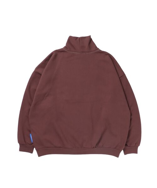 新色追加【SEQUENZ】 90s 1/2 ZIP SWEAT / 裏起毛 オーバー