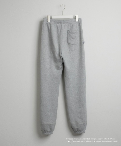 Reebok（リーボック）の「【Reebok別注】裏毛スウェットオーバーパンツ（スウェットパンツ・メンズ・グレー/ネイビー・LARGE/MEDIUM）」の12枚目の写真