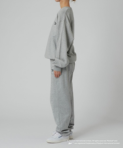 Reebok（リーボック）の「【Reebok別注】裏毛スウェットオーバーパンツ（スウェットパンツ・メンズ・グレー/ネイビー・LARGE/MEDIUM）」の18枚目の写真