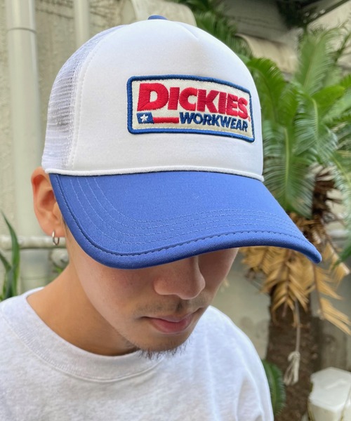 Dickies（ディッキーズ）の「【DICKIES】URETHANE WAPPEN MESHCAP/メッシュキャップ（キャップ・メンズ・ホワイト/ブラック/ブルー・FREE）」の11枚目の写真