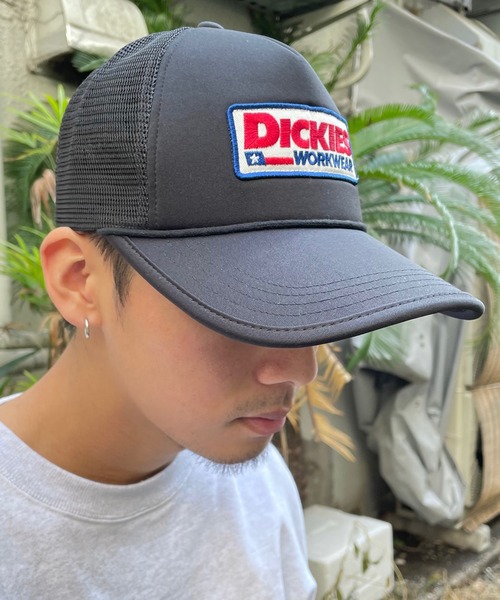 Dickies（ディッキーズ）の「【DICKIES】URETHANE WAPPEN MESHCAP/メッシュキャップ（キャップ・メンズ・ホワイト/ブラック/ブルー・FREE）」の7枚目の写真
