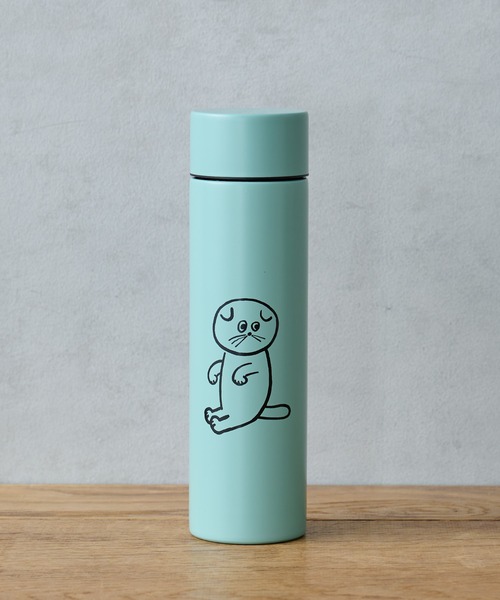 BIRTHDAY BAR（バースデイバー）の「【みやぎちか×BIRTHDAY BAR】パステルステンレスボトル（グラス/マグカップ/タンブラー・レディース・ピンク/ブルー/ホワイト・フリー）」の2枚目の写真