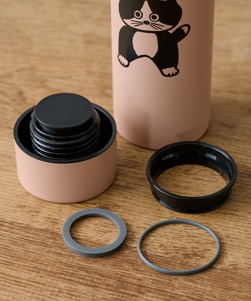 BIRTHDAY BAR（バースデイバー）の「【みやぎちか×BIRTHDAY BAR】パステルステンレスボトル（グラス/マグカップ/タンブラー・レディース・ピンク/ブルー/ホワイト・フリー）」の16枚目の写真