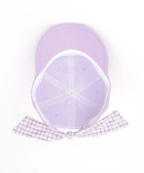 ikka（イッカ）の「【メディア紹介商品】後ろリボンキャップ（キャップ・キッズ・ベージュ/ミント/ライトパープル/ネイビー・FREE）」の15枚目の写真