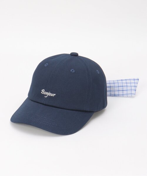ikka（イッカ）の「【メディア紹介商品】後ろリボンキャップ（キャップ・キッズ・ベージュ/ミント/ライトパープル/ネイビー・FREE）」の18枚目の写真