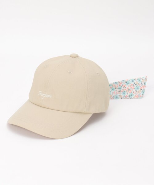 ikka（イッカ）の「【メディア紹介商品】後ろリボンキャップ（キャップ・キッズ・ベージュ/ミント/ライトパープル/ネイビー・FREE）」の19枚目の写真