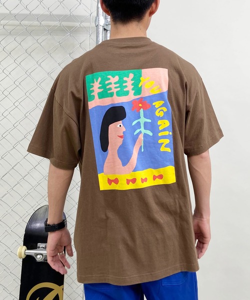 VOLCOM(ボルコム)の「VOLCOM/ボルコム Tシャツ DESI A4312412(Tシャツ/カットソー・メンズ・ブラウン・M/L)」の1枚目の写真