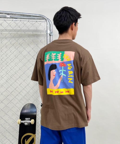 VOLCOM(ボルコム)の「VOLCOM/ボルコム Tシャツ DESI A4312412(Tシャツ/カットソー・メンズ・ブラウン・M/L)」の9枚目の写真