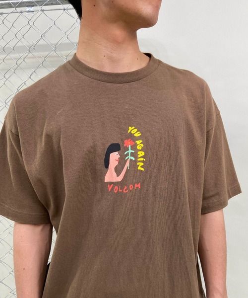 VOLCOM(ボルコム)の「VOLCOM/ボルコム Tシャツ DESI A4312412(Tシャツ/カットソー・メンズ・ブラウン・M/L)」の4枚目の写真