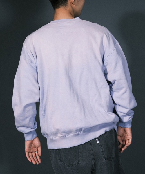 RePRODUCTION LABEL(リプロダクションレーベル)の「【ユニセックス】【RePRODUCTION LABEL / リプロダクションレーベル】サークルロゴオーバースウェット(スウェット・レディース・パープル/ブラック・FREE)」の18枚目の写真