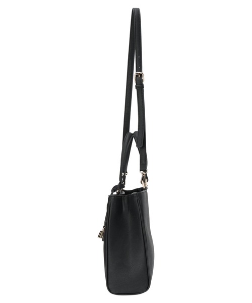 YECCA VECCA（イェッカヴェッカ）の「ベルトデザイントートバッグ（トートバッグ・レディース・ブラック/ベージュ・FREE）」の8枚目の写真