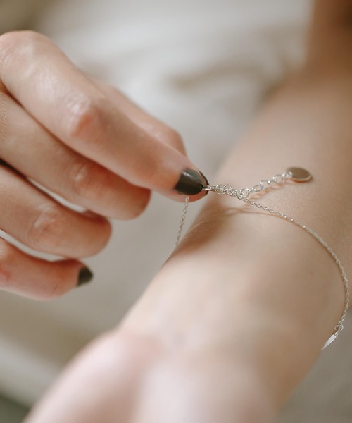 Ops.（オプス）の「ブレスレット レディース ゴールド シルバー925 金属アレルギー対応【Tigo  ティゴ】（ブレスレット・レディース・シルバー系その他/イエローゴールド/ゴールド系その他/シルバー・ONE SIZE）」の7枚目の写真